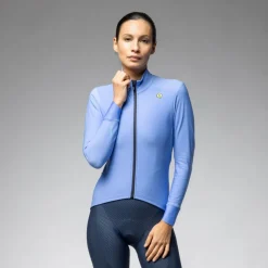 Alu00e9 Fahrradbekleidung|Fahrradjacken-Alé - Women's Klimatik K-IDRO L/S Jersey - Radtrikot