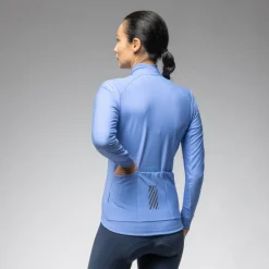 Alu00e9 Fahrradbekleidung|Fahrradjacken-Alé - Women's Klimatik K-IDRO L/S Jersey - Radtrikot