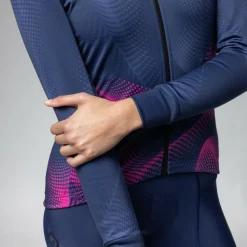 Alu00e9 Fahrradbekleidung|Fahrradjacken-Alé - Women's Pragma Cosmic Jacket - Fahrradjacke Navy Blue