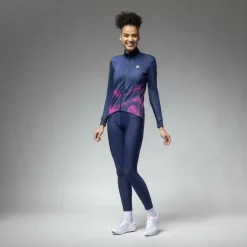 Alu00e9 Fahrradbekleidung|Fahrradjacken-Alé - Women's Pragma Cosmic Jacket - Fahrradjacke Navy Blue