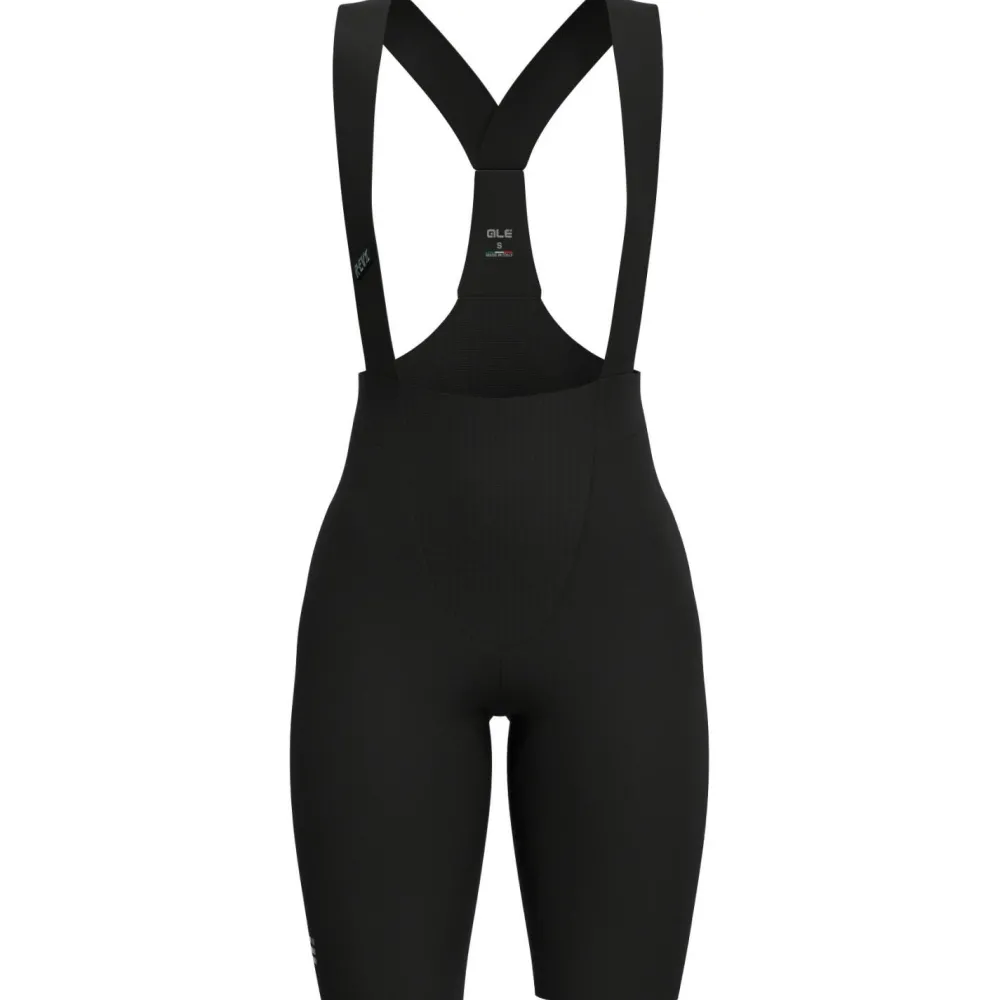 Alu00e9 Alé - Women's R-EV1 Speedfondo Light Bibshorts - Radhose Black Clearance