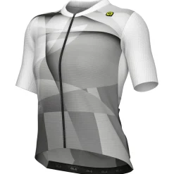 Alu00e9 Fahrradbekleidung|Radtrikots-Alé - Women's R-EV1 Sprinter S/S Lady Jersey - Radtrikot White