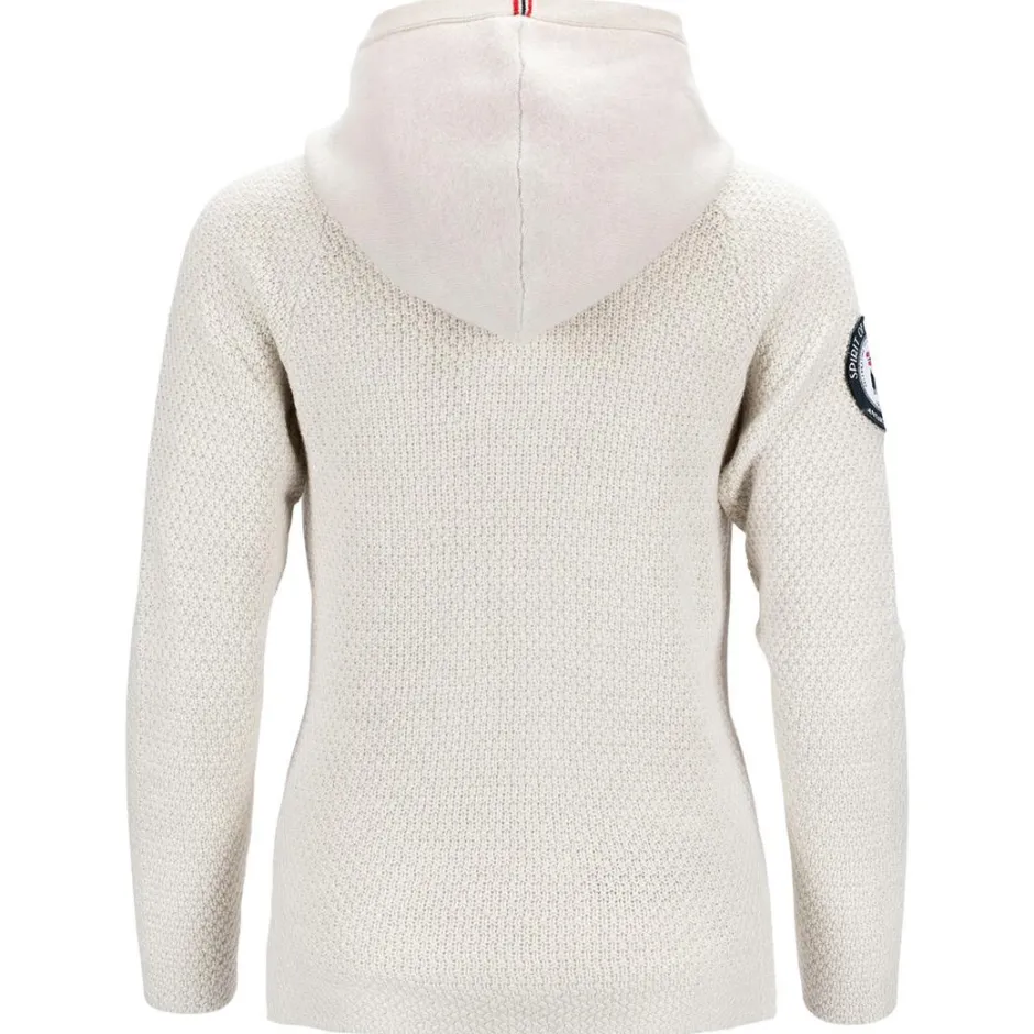 Amundsen Sports - Woen' Boied Hoodie aced - erinopuover