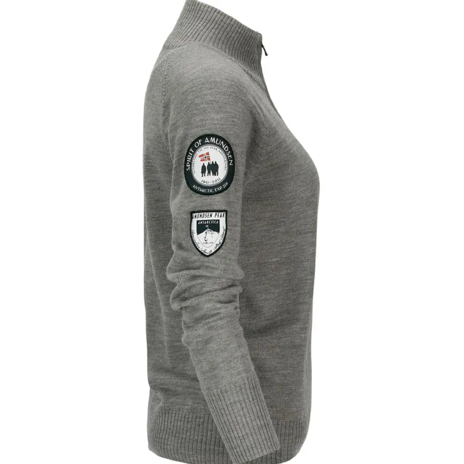 Amundsen Sports Pullover & Hoodies|Alltagsbekleidung-- Women's Peak Half Zip - Merinopullover