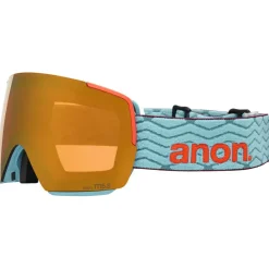Anon Ski-Ausrüstung|Skibrillen-- M5S S3 (VLT 17%) + Bonus Lens S1 (VLT 59%) - Skibrille Retro Blue
