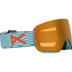 Anon Ski-Ausrüstung|Skibrillen-- M5S S3 (VLT 17%) + Bonus Lens S1 (VLT 59%) - Skibrille Retro Blue