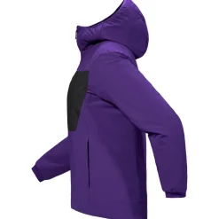Arc'teryx Hochtourenbekleidung|Kletterbekleidung-- Women's Proton Heavyweight Hoody - Kunstfaserjacke Azalea / Black