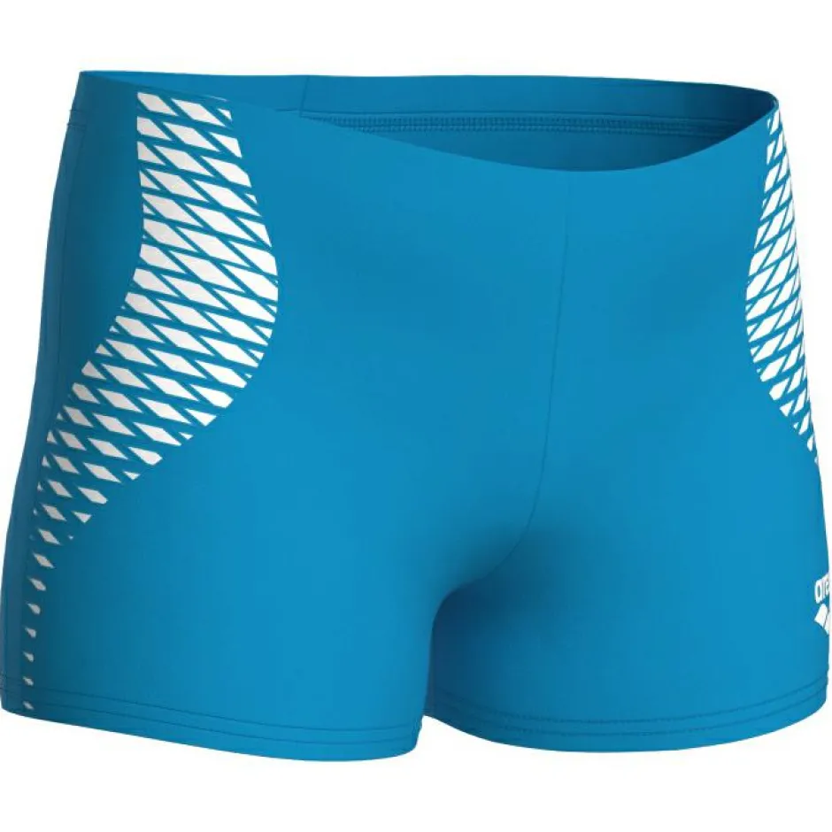 Arena Bademode-- Boy's Openings Swim Short - Badehose Black / Turquoise