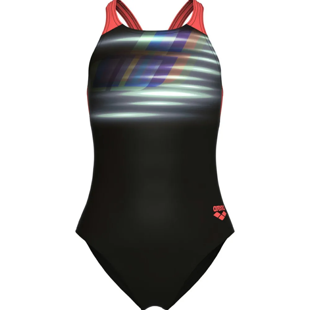 - Girl's Fading Swimsuit V Back L - Badeanzug < Arena Online