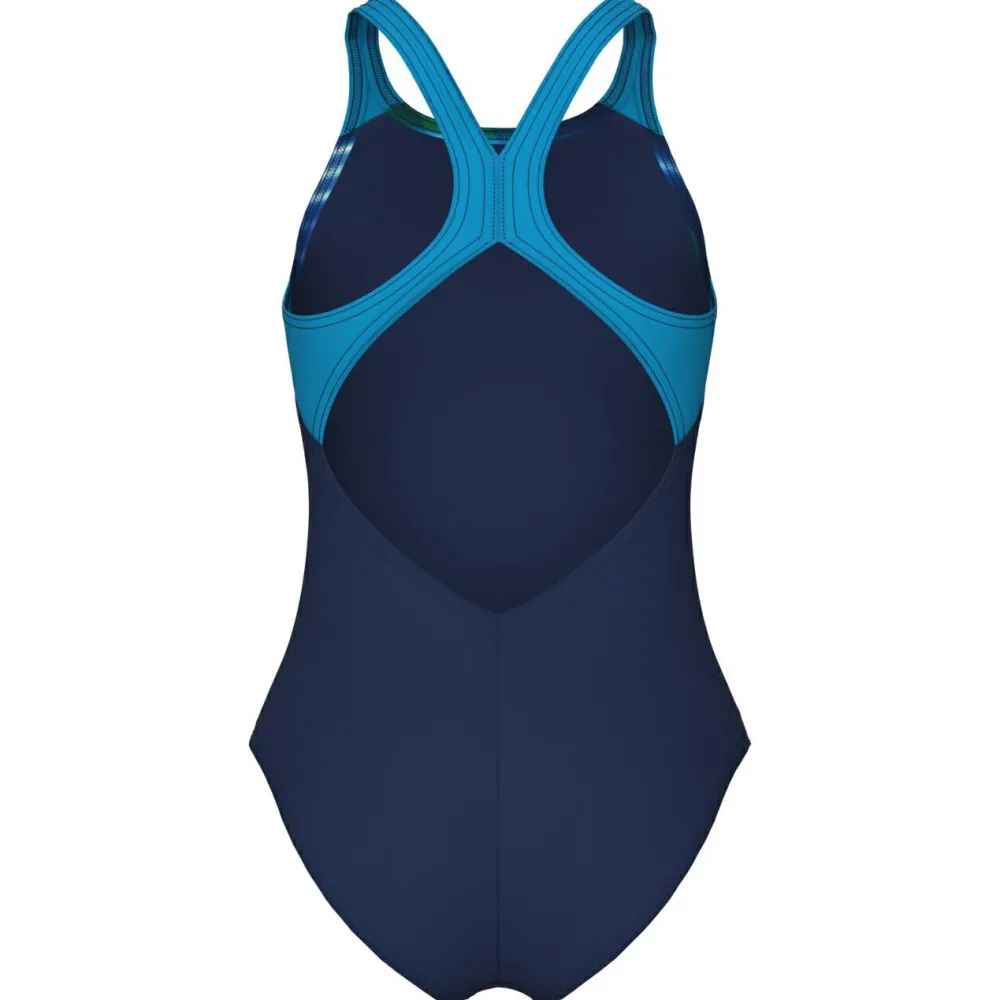 - Girl's Fading Swimsuit V Back L - Badeanzug < Arena Online
