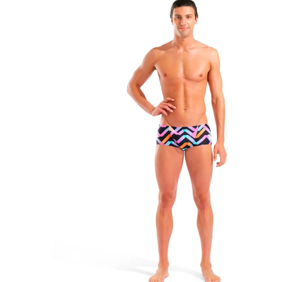 Arena Bademode-- Texture Swim Low Waist Short - Badehose