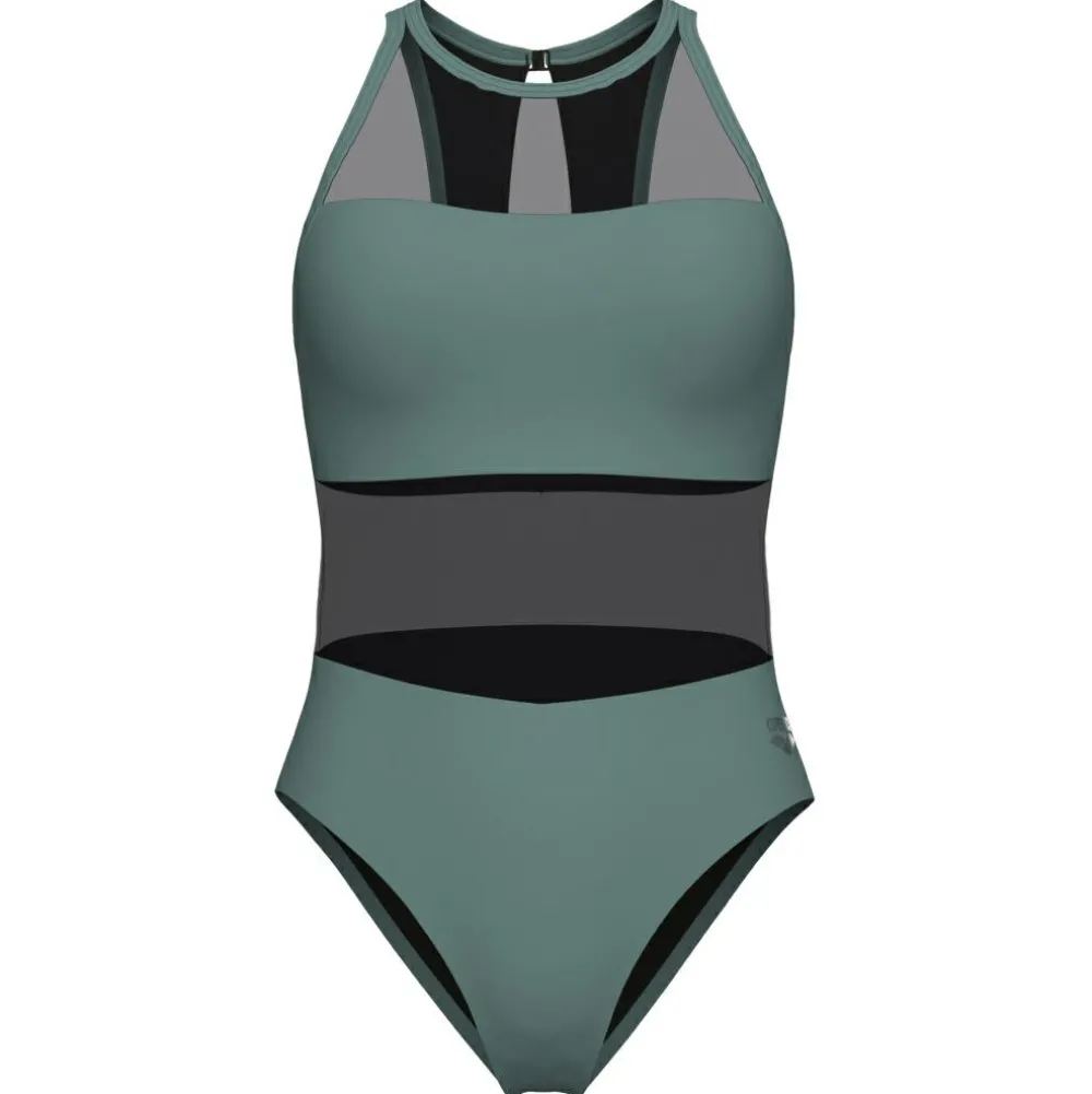 - Women's Mesh Panels Swimsuit Vent Back - Badeanzug < Arena Outlet