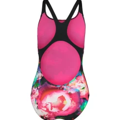 Arena Bademode-- Women's Roseland Swimsuit Swim Pro Back - Badeanzug Black Multi