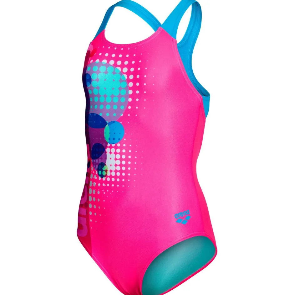 Arena - Girl's Dots Swimsuit Swim Pro Back - Badeanzug