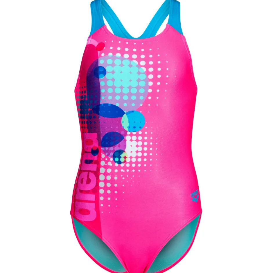 Arena - Girl's Dots Swimsuit Swim Pro Back - Badeanzug