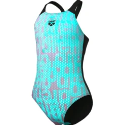Arena - Girl's Multi Colours Swimsuit V Back - Badeanzug