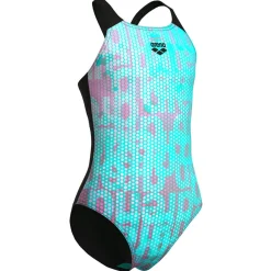 Arena - Girl's Multi Colours Swimsuit V Back - Badeanzug