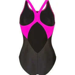 Arena - Women's Grid Swimsuit V Back Graphic - Badeanzug Online