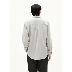 ARMEDANGELS - Araamo - Hemd Silver Melange Sale
