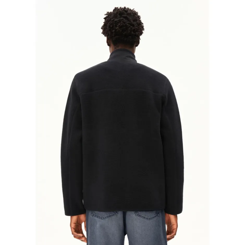 ARMEDANGELS Freizeitjacken|Jacken-- Flaabo Fleece Jacket - Fleecejacke Black