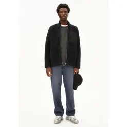 ARMEDANGELS Freizeitjacken|Jacken-- Flaabo Fleece Jacket - Fleecejacke Black