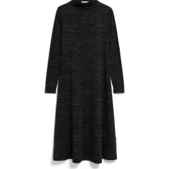 ARMEDANGELS - Women's Dailimaa Zebraraa - Kleid Black