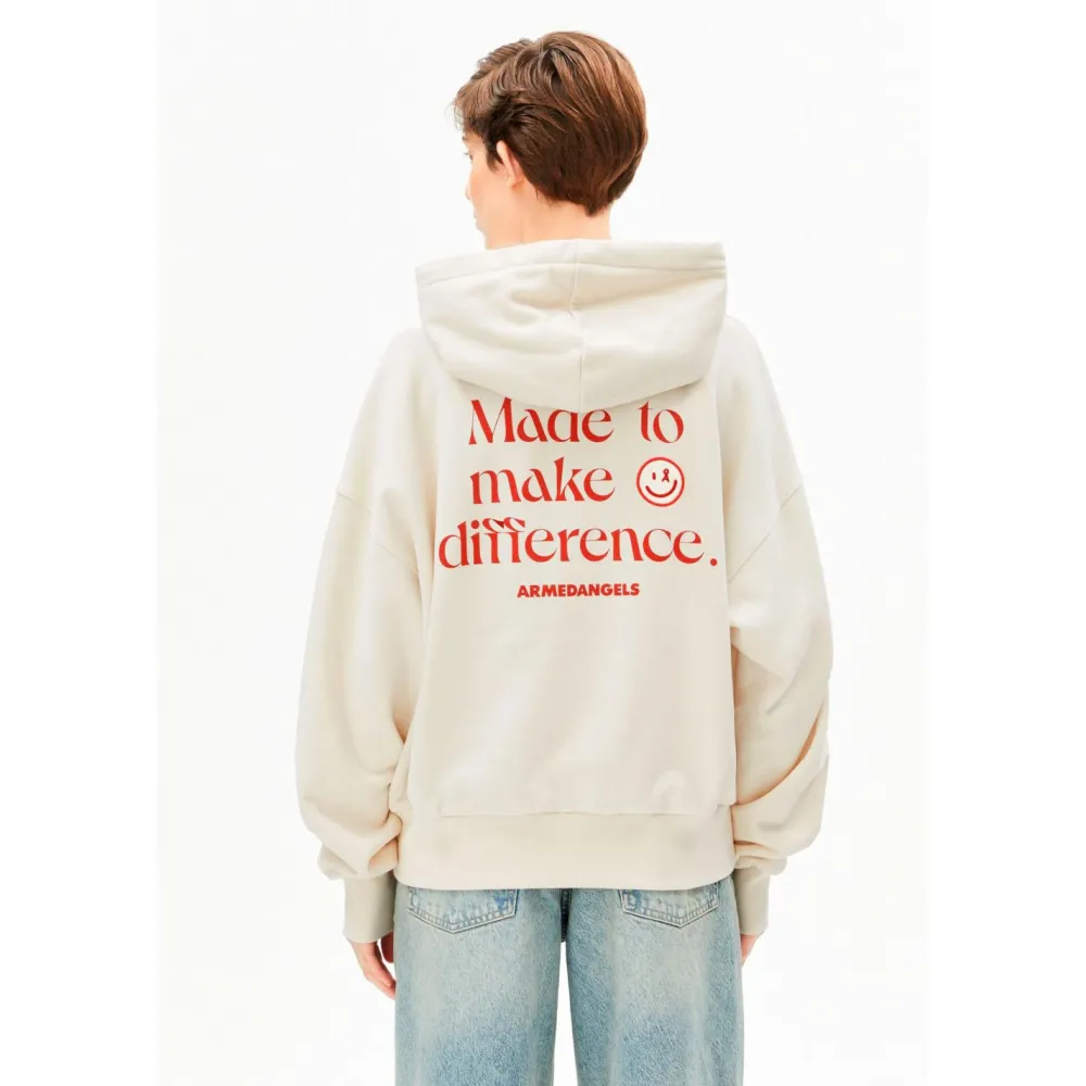 ARMEDANGELS - Women's Francisaraa Difference Sweat - Hoodie Undyed Sale
