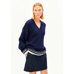 ARMEDANGELS - Women's Iconic Å College Knit Sweater - Pullover Discount