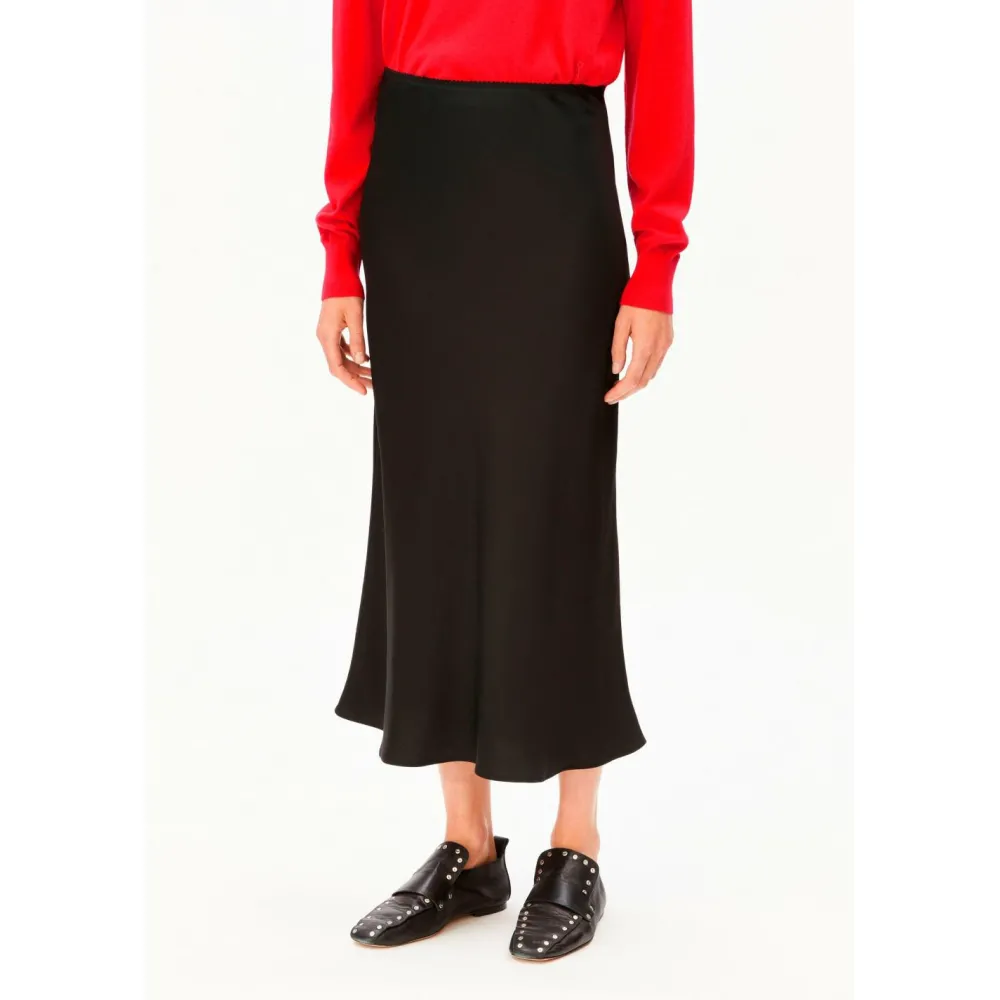 ARMEDANGELS - Women's Lenovaa Satin Slip-Skirt - Rock