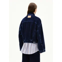 ARMEDANGELS Freizeitjacken|Jacken-- Women's Paasithe Indigo Cord - Freizeitjacke Indigofera