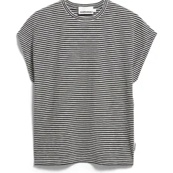 - Woen' ub Jerey tripe - T-hirt < ARMEDANGELS Hot