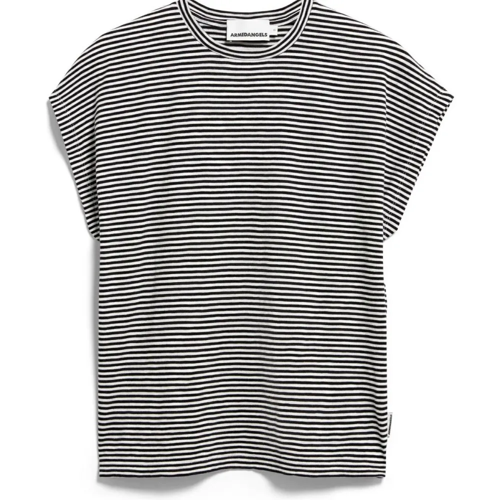 - Woen' ub Jerey tripe - T-hirt < ARMEDANGELS Hot