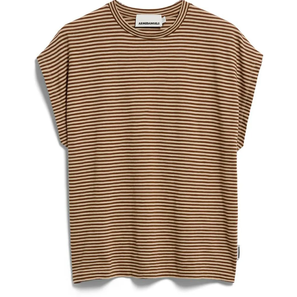 - Woen' ub Jerey tripe - T-hirt < ARMEDANGELS Hot