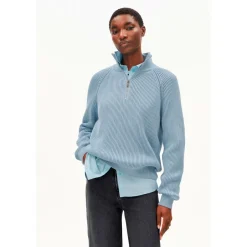 ARMEDANGELS - Woen' Troyer Vanié Knit weater - Puover