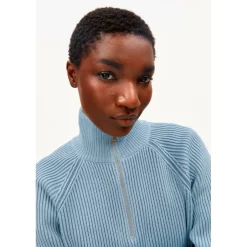 ARMEDANGELS - Woen' Troyer Vanié Knit weater - Puover