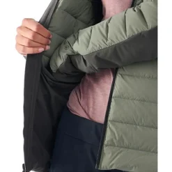 ARTILECT Hochtourenbekleidung|Daunenjacken-- Women's Divide Fusion Stretch Hoodie - Daunenjacke Black