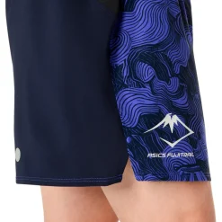 Asics Laufbekleidung|Hosen-- Fujitrail All Over Print 5'' Short - Laufshorts
