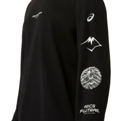 Asics Laufbekleidung|Shirts, Hemden & Longsleeves-- Fujitrail Logo L/S Top - Laufshirt
