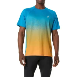 Asics Laufbekleidung|Shirts, Hemden & Longsleeves-- Road Fade S/S Top - Laufshirt