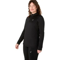 Asics - Woen' Core / 1/2 Zip Winter Top - aufhirt