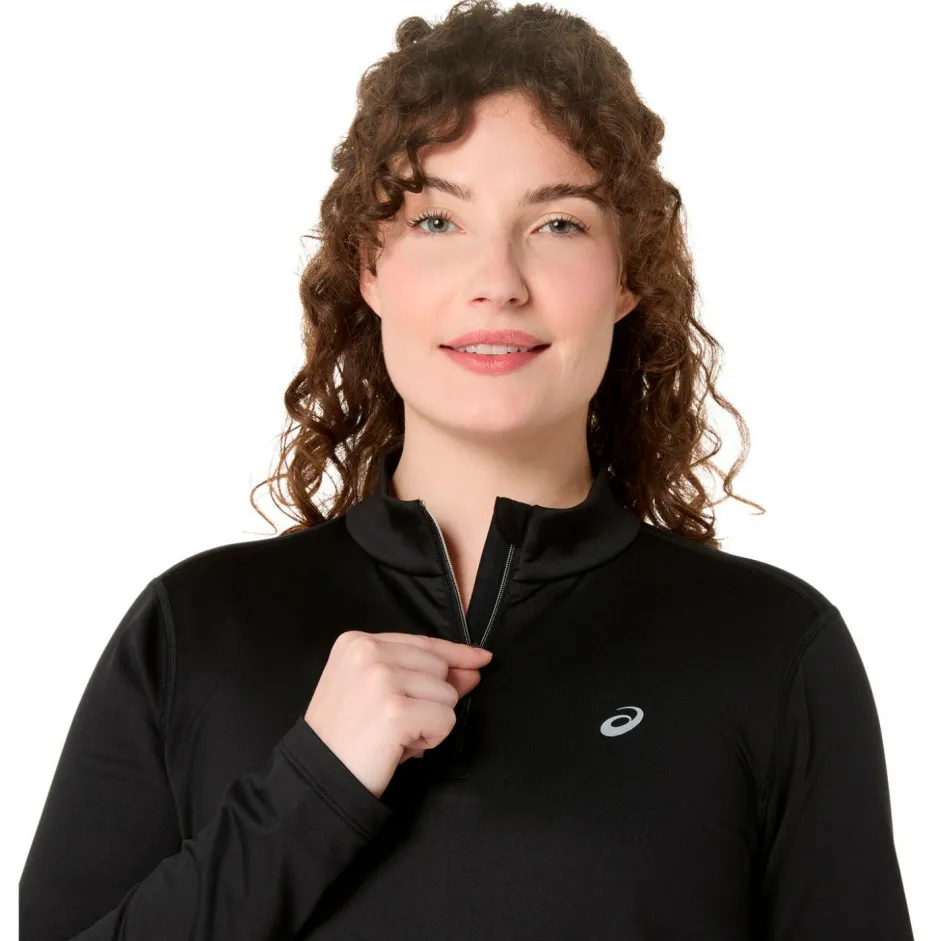 Asics - Woen' Core / 1/2 Zip Winter Top - aufhirt
