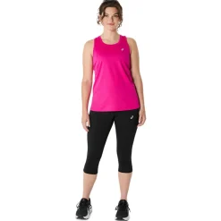 Asics Laufbekleidung|Hosen-- Women's Core Capri Tight - Laufhose Performance Black