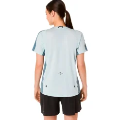 Asics Laufbekleidung|Shirts, Hemden & Longsleeves-- Women's Fujitrail Elite S/S Top - Laufshirt Cool Grey / Ironclad
