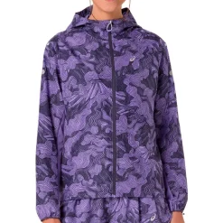 Asics Laufbekleidung|Jacken-- Women's Fujitrail Packable Jacket - Laufjacke Amethyst