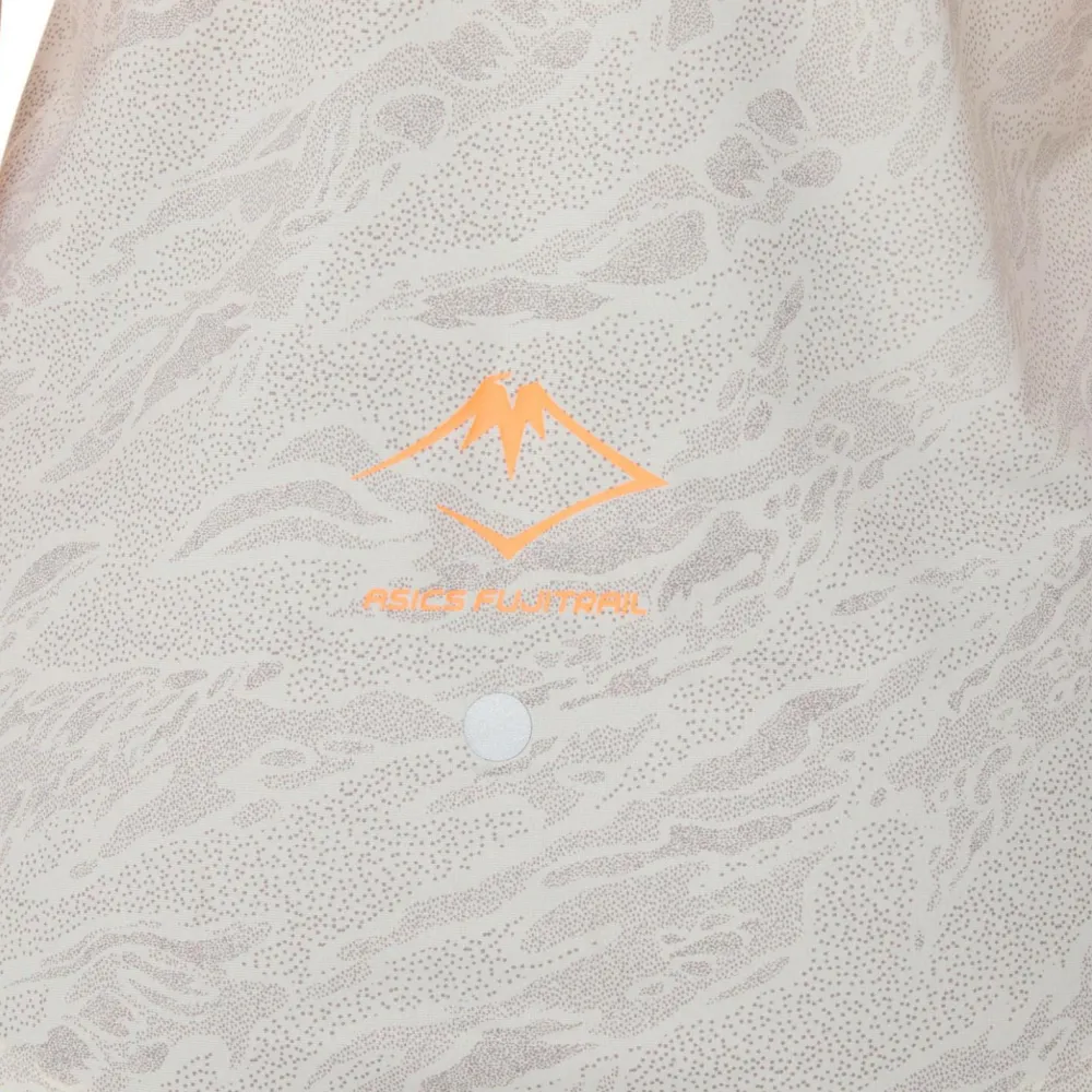 Asics - Women's Fujitrail Tank - Laufshirt Cream / Rainstorm Grey Hot