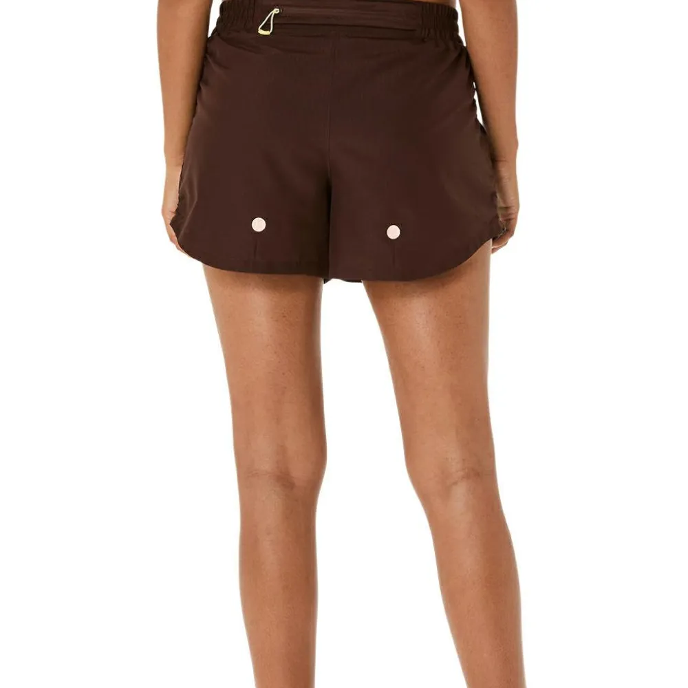 - Women's Nagino Run Adjustable 4'' Short - Laufshorts < Asics