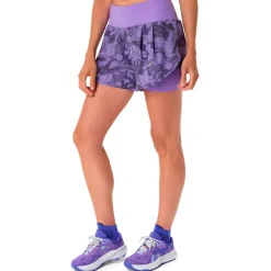 Asics - Woen' Road A Over Print 2-N-1 3.5'' hort - aufhort