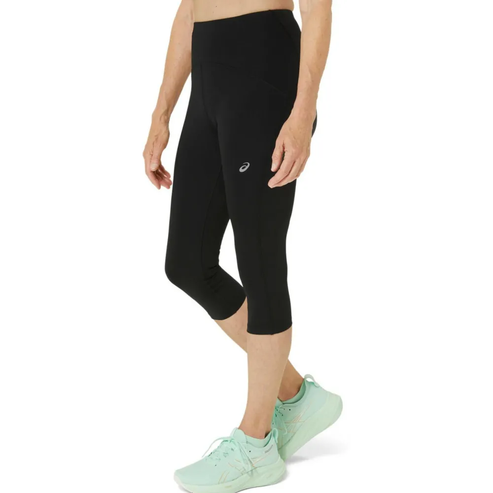 Asics - Women's Road High Waist Capri Tight - Lauftights Performance Black Discount