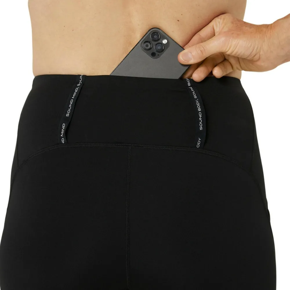 Asics - Women's Road High Waist Capri Tight - Lauftights Performance Black Discount