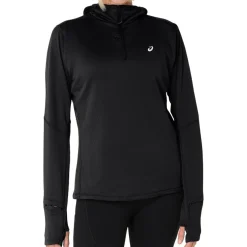 Asics Laufbekleidung|Shirts, Hemden & Longsleeves-- Women's Road Winter L/S Hoodie - Laufshirt